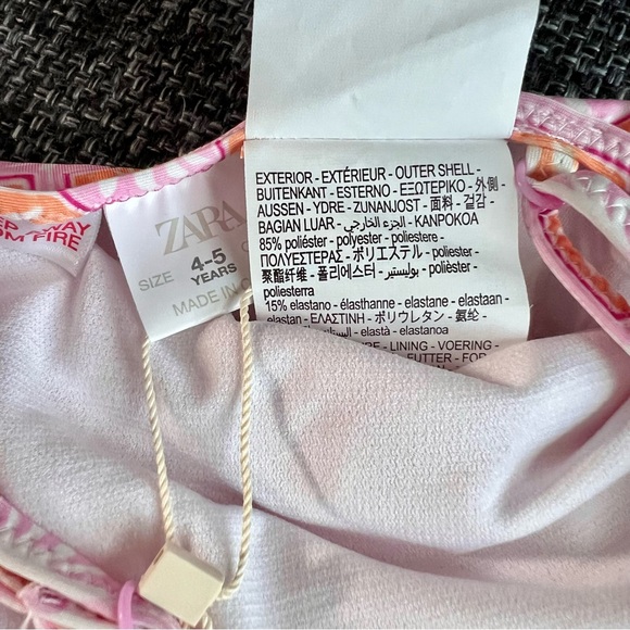 NWT Zara Toddler Swimsuit - Picture 10 of 13